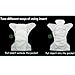 babygoal Reusable Cloth Diapers 6 Pack with 10pcs Inserts, One Size Adjustable Washable Pocket Nappy Covers for Baby Boys and Girls 6FB12