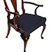 SmartSeat Dining Chair Cover and Protector (Metro Black), Removable, Waterproof, Machine Washable, Stain Resistant, Soft, Comfortable Fabric for Kids, Pets, Entertaining, Eldercare