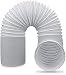 Air Conditioner Portable Exhaust Hose - 5.9 in Diameter Size - 59 in Long - Universal Flexible Counter Clockwise Room Airconditioners AC Vent Replacement Tube - Window Kit Extension Accessories Parts primary