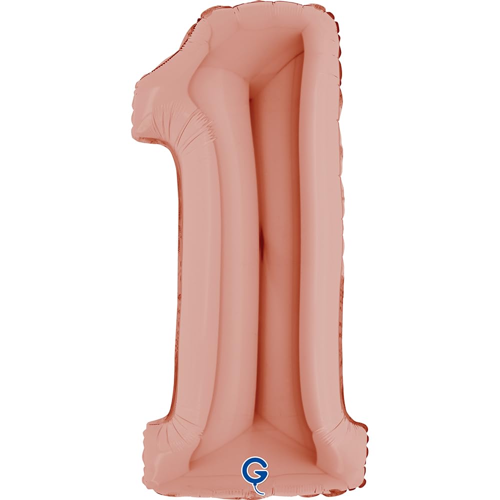 Grabo Number 1 Superloon Single Pack, Length- 40 Inch, Colour- Rose Gold
