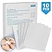 LotFancy Calcium Alginate Wound Dressing Pads, 4