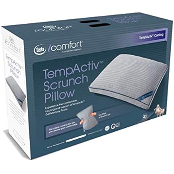 Amazon Com Serta Icomfort Scrunch Pillow King Home Kitchen