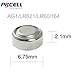 30 x 363 364 AG1 LR621 SR621SW Alkaline Button Cell Batteries