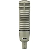 Electro-Voice RE20 Broadcast Announcer Microphone with Variable-D | Variable-D XLR mic for podcasting, streaming, voiceover, radio and studio recording with internal pop filter