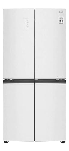 Lg 595l With Inverter And Wi Fi Side By Side Refrigerator Gc M22fagpl Linen White Amazon In Home Kitchen