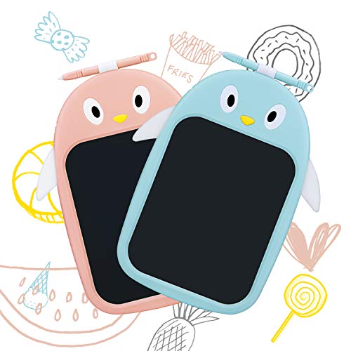 image for Mini Q Colorful Doodle Board LCD Screen Writing Tablet with Cute Pengu