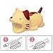 Animal Charger Cable Protector ｜6 Pack｜Hedgehog, Dog, Penguin, Shark, Cat, Penguin｜
