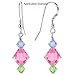 25pcs 8mm Swarovski Crystals 5328 Xilion Bicone Crystal Beads for Jewelry Craft Making (Rose) SWA-B803