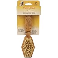 Burtâ€™s Bees for Dogs Double Sided Pin & Hemp Bristle Dog Brush | Best All-Purpose Dog Brush To Reduce Shedding | for Puppies & Small Dogs