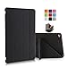 iPad Air Case, Dowswin Multi-fold Stand Smart Case Cover with Soft TPU Back | for Apple iPad Air 1nd Gen (Black)