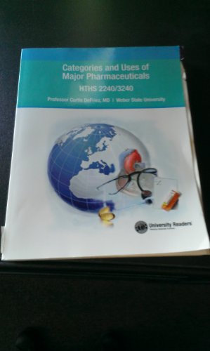 Categories and Uses of Major Pharmaceuticals (HTHS...