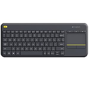 Logitech K400 Plus tastiera RF Wireless QWERTY Turco Black
