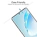 Galaxy Note 10 Plus Screen Protector Glass, Compatible with Fingerprint Scanner, Foval Tempered Glass Screen Protector for Samsung Note 10+ and Note10+ 5G with Easy Installation Tray