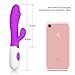 Celltral Portable 30-Speed Vibrating Silicone Waterproof Vibrator Dual Vibration Home Personal Fitness Massage