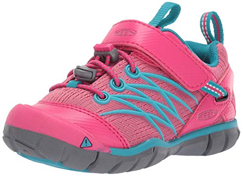 Keen Baby Chandler CNX Hiking Shoe Bright Pink/Lake Green 6 M US Toddler