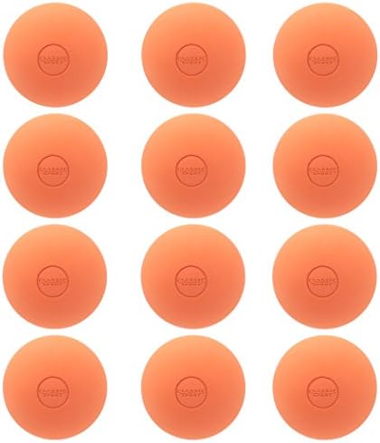 Classic Sport Official Lacrosse Balls - 12 Pack (Orange)