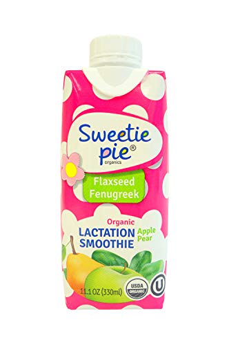 Sweetie Pie Organics Lactation Smoothie with Fenugreek for Lactation Support, to help Supplement Lactation to Breastfeeding Mothers, Healthier option than Lactation Cookies for Nursing Moms, 12ct - Thumbnail 6
