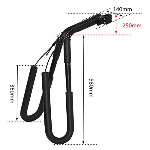 Carrfan Bike Surfboard Rack Bicycle Surfboard Rack Carrier