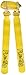 Flag-a-Tag Sonic Boom Flag Belts, Gold, 52-inch (One Dozen)