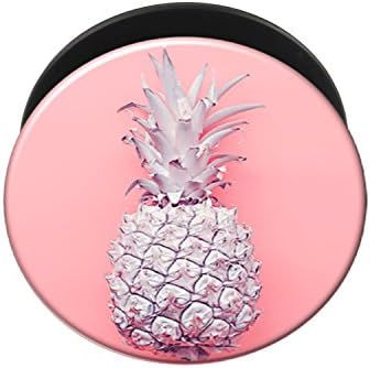 Smart Phone Expanding Stand and Grip - Cell Phone accessories (Galaxy S7, S7 Edge, iPhone SE / 6 / 6+ /6S / 7 /7+) and tablet devices (Amazon Fire, iPad / IPad Mini (Pink Pineapple)