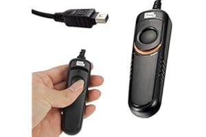 Pixel RC-201 UC1 Wired Shutter Release Cable Remote Control Cord for Olympus Digltal SLR Camera E-400, E-410, E-420, E-450, E