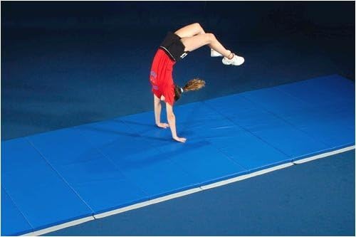 Mancino 4' x 6' Gymnastics Mats - Tumbling Mat ROYAL BLUE