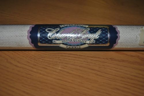 Charles Craft Cross Stitch Classic Reserve 15" X 18" 14 Count Aida Cloth - Ivory