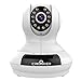 Baby Monitor, Creaker Wireless Camera Wired WiFi Security Cam Video with Two-Way Audio,Pan Tilt,P2P WPS IR-Cut Nanny Camera,Night Vision and Motion Detection,1 Year Warranty