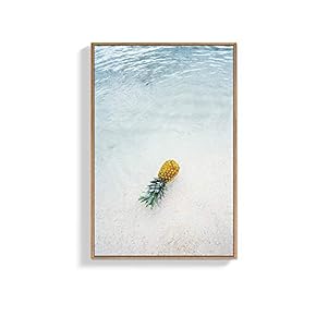 Framed Canvas Wall Art for Living Room, Bedroom Seaside Canvas Prints for Home Decoration Ready to Hang - 16x24 inches