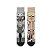 Star Wars Men's Sub Zero Crew Sock, Tan, Large