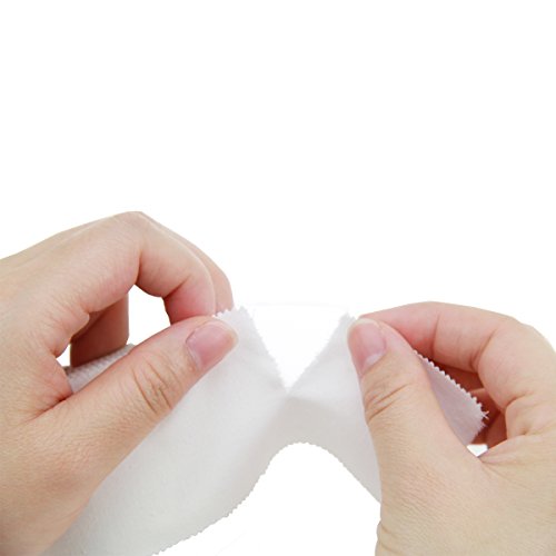 AUPCON White Athletic Tape Sports Tape Climbers Tape - Boxing Tape Muscle Support First Aid Injury Tape for Ankle Knees Wrist Toes Joints Breathable Water Resistant Latex Free Cotton 1.5in*5 Yards
