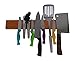 Modern Powerful Innovations 16 Inch Cherry wood Magnetic Knife Bar with Multipurpose Use as Knife Holder, Knife Rack, Knife Strip, Kitchen Utensil Holder, Tool Holder, Art Supply & Home Organizer