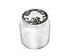 Duyoku CHAWOORIM Silver Owl Design Round Candle Topper