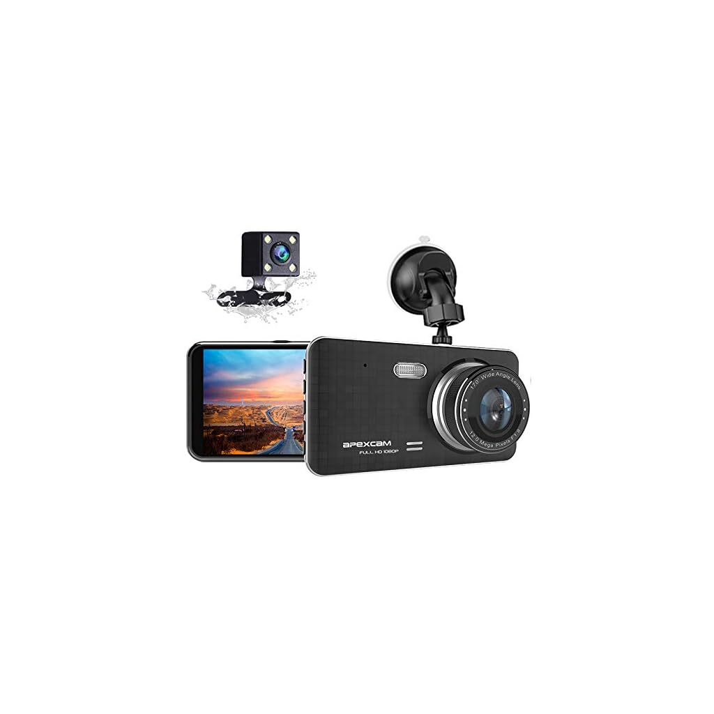 Apexcam Tour 4 Best Dual Dash Cam Review page 2021