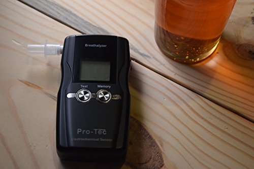Pro-Tec X2000 breathalyzer | Portable Professional Grade Blood Alcohol screening Device | DOT and NHSTA Approved FDA 510(k) Cleared | Breath Meter