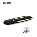 KuWFi Unlocked Smart 3G USB Mobile Hotspot WiFi Dongle Mini USB WiFi Hotspot Router Data Card with Wi-Fi 3G WiFi Modem SIM Slot Router use for Car SIM Card Not Included Support 2100 Network Band