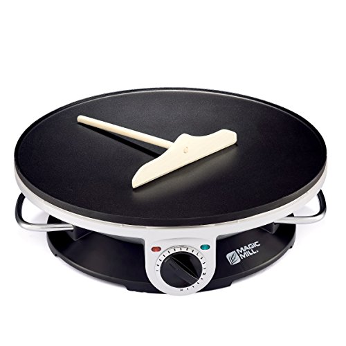Magic Mill 13" Professional Electric Crepe Maker & Griddle, Nonstick