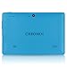 Chromo Inc Tablet - 7 inch HD touchscreen Android Tablet - Updated with TUV quality certification - Blue