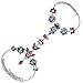Holylove Body Chain Jewelry Colorful Bling Body Jewelry Necklace 1 PC with Gift Box - HLRQ-colorful