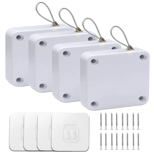 SHIMIDO Upgraded PunchFree 1000g Automatic Screen Door Closer, Storm