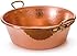 Mauviel Made In France M'Passion 2193.36 11-Quart Copper Jam Pan with Bronze Handles