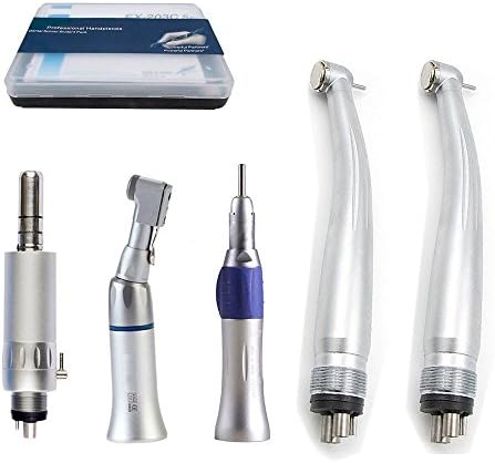 Low High Speed Hand Instrument Set Push Button 4 Holes