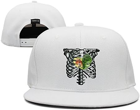 Trum Namii Unisex Fit Cap Skeleton Skull Avocado Womens Baseball Cap