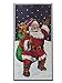Holiday Pride Christmas Door Cover Santa Claus Decorations - Santa Door Cover - 30