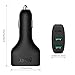AUKEY Car Charger with USB C Port & Dual AiPower Ports for LG G5, Nexus 6P/5X, Samsung, iPhone & More | Qualcomm Certified