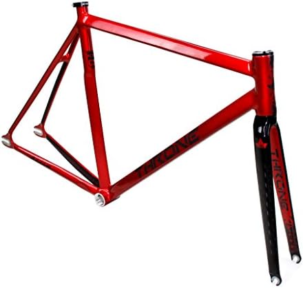 Prism Aluminum Frame-Matte Black and Red (55)