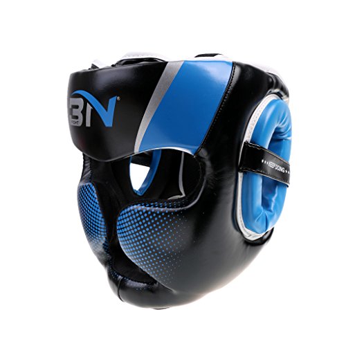 Gazechimp-Casco-de-Boxeo-de-Desmontable-Accesorio-de-Protecciones-de-Artes-Marciales-MMA-Gear-Protector-de-Ajustable