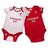 Liverpool FC Authentic EPL Baby Onesies 2 Pack 15/16 design (9-12 MONTHS)