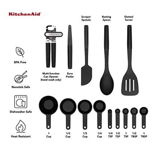 KitchenAid Universal Tool and Gadget Set, 14 Piece, Black Pricepulse