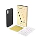 EasyAcc Case for iPhone X, [Support Wireless Charging] Black TPU Cover Phone Case Matte Finish Slim Profile Phone Protectors Compatible iPhone X